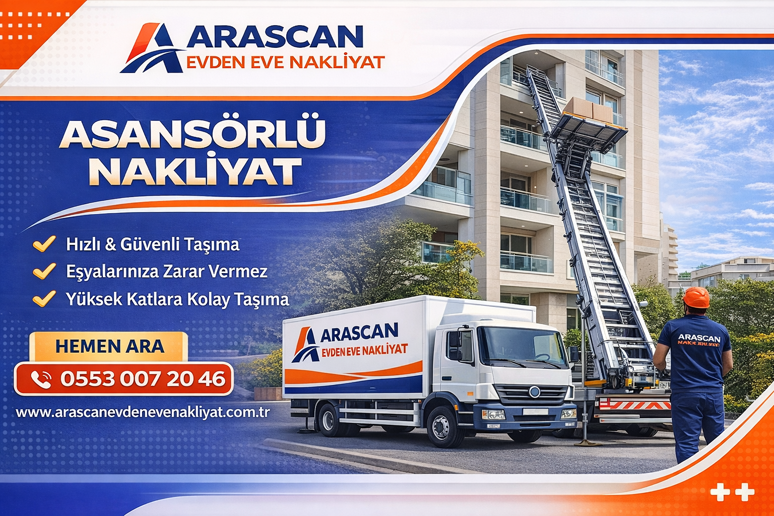 ASANSÖRLÜ NAKLİYAT